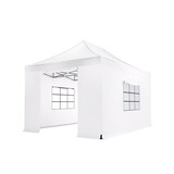 Lizzely Garden & Living Tonnelle de jardin Easy Up pliable luxe 3x4,5m blanc Lizzely Garden & Living Tonnelle de jardin Easy Up pliable luxe 3x4,5m blanc
