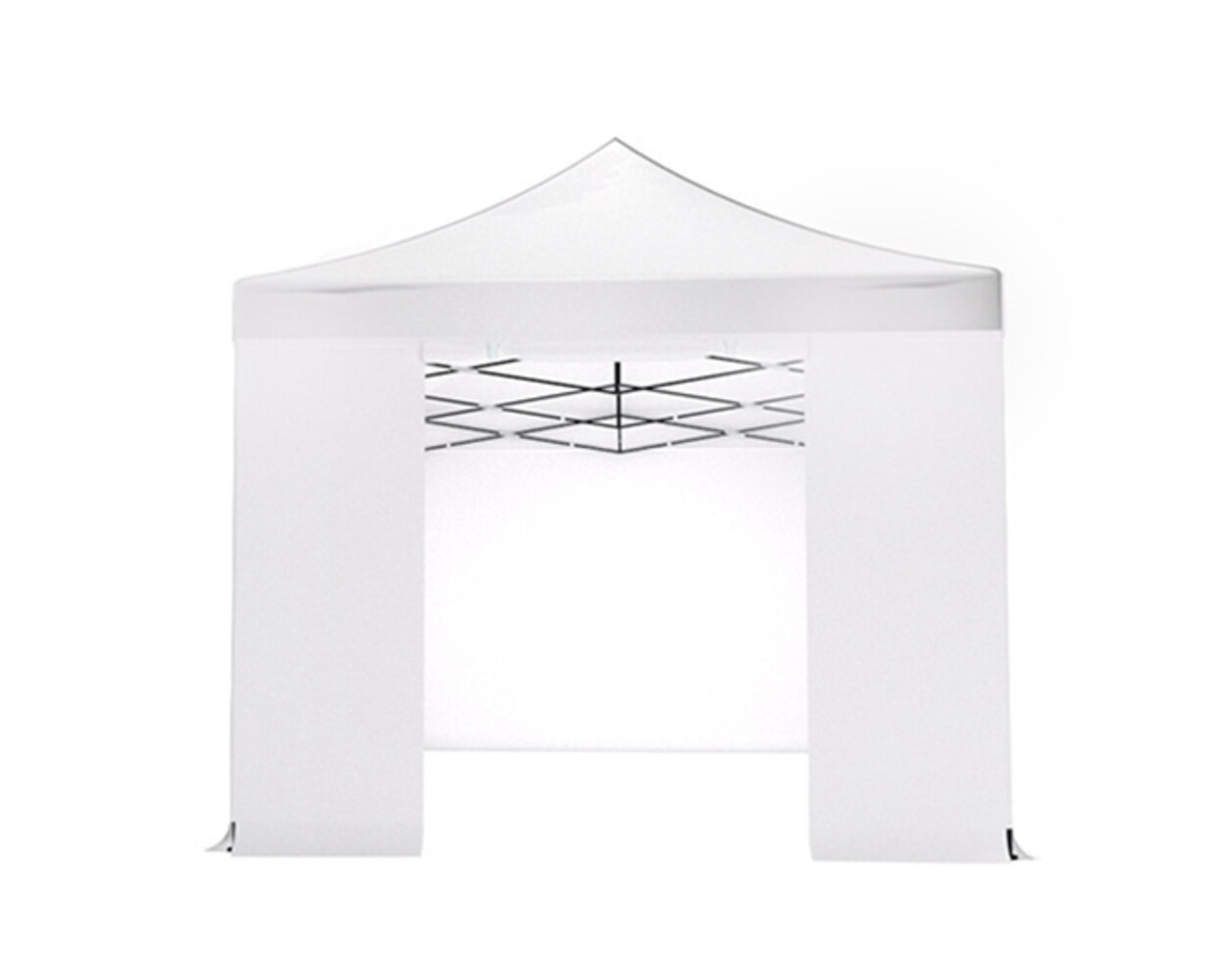 Tonnelle de jardin Easy Up pliable luxe 3x4,5m blanc Tonnelle de jardin Easy Up pliable luxe 3x4,5m blanc
