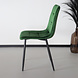 Lizzely Garden & Living Chaise de salle à manger Catoo velours vert foncé Lizzely Garden & Living Chaise de salle à manger Catoo velours vert foncé