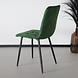 Lizzely Garden & Living Chaise de salle à manger Catoo velours vert foncé Lizzely Garden & Living Chaise de salle à manger Catoo velours vert foncé