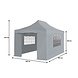 Lizzely Garden & Living Tonnelle de jardin Easy Up pliable semi prof 3x4,5m gris (tubes en aluminium 30mm) Lizzely Garden & Living Tonnelle de jardin Easy Up pliable semi prof 3x4,5m gris (tubes en aluminium 30mm)