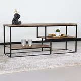 Lizzely Garden & Living Meuble TV industriel Lex MDF bois table d'appoint Lizzely Garden & Living Meuble TV industriel Lex MDF bois table d'appoint