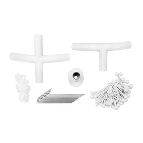 Lizzely Garden & Living Tente de réception 3x6m semi prof 180 gr/m² PE gris Lizzely Garden & Living Tente de réception 3x6m semi prof 180 gr/m² PE gris