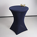 Lizzely Garden & Living Housse pour table haute mange debout 80cm bleu foncé Lizzely Garden & Living Housse pour table haute mange debout 80cm bleu foncé