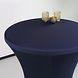 Lizzely Garden & Living Housse pour table haute mange debout 80cm bleu foncé Lizzely Garden & Living Housse pour table haute mange debout 80cm bleu foncé