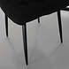 Lizzely Garden & Living Chaise de salle à manger teddy Catoo bouclé noir Lizzely Garden & Living Chaise de salle à manger teddy Catoo bouclé noir