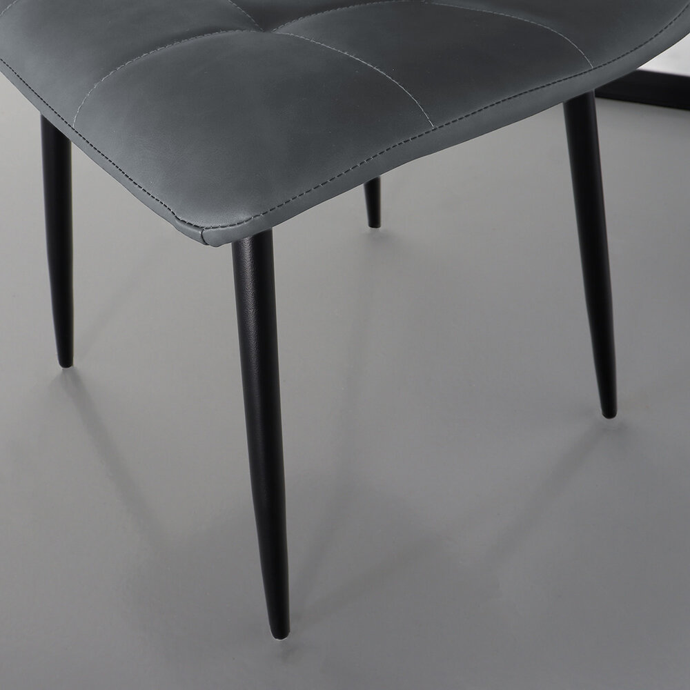 Chaise de salle à manger Catoo anthracite