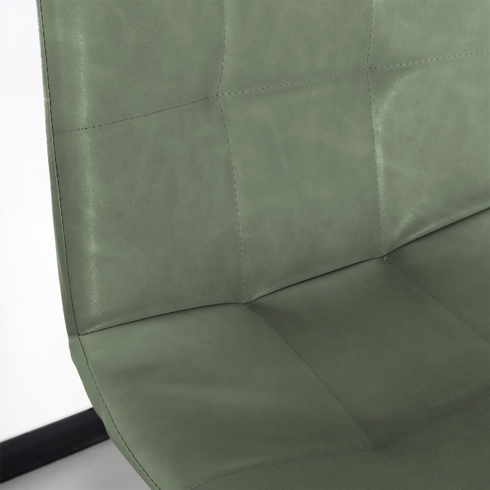 Chaise de salle à manger Catoo vert foncé