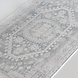 Lizzely Garden & Living Tapis vintage 70x140cm blanc gris oriental avec motifs Lizzely Garden & Living Tapis vintage 70x140cm blanc gris oriental avec motifs