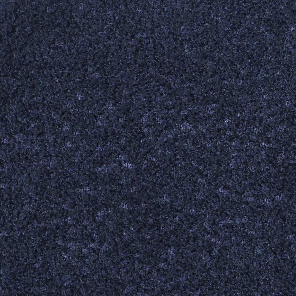 Chaise de salle à manger Viga bleu foncé teddy