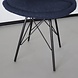 Lizzely Garden & Living Chaise de salle à manger Viga bleu foncé teddy Lizzely Garden & Living Chaise de salle à manger Viga bleu foncé teddy