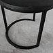 Lizzely Garden & Living Table basse Jaell en 3 parties en bois de manguier noir style industriel Lizzely Garden & Living Table basse Jaell en 3 parties en bois de manguier noir style industriel