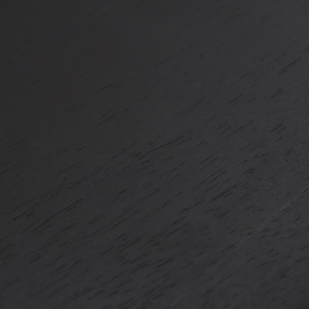 Table de chevet style industriel durable en bois de manguier Avelyn noir/marron