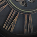 Lizzely Garden & Living Horloge murale industrielle Lois noir avec chiffres romains décoration murale Lizzely Garden & Living Horloge murale industrielle Lois noir avec chiffres romains décoration murale