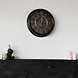 Lizzely Garden & Living Horloge murale industrielle Lois noir avec chiffres romains décoration murale Lizzely Garden & Living Horloge murale industrielle Lois noir avec chiffres romains décoration murale