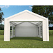 Lizzely Garden & Living Tente de réception 4x6m premium 240g/m² PE poteaux acier galvanisés Lizzely Garden & Living Tente de réception 4x6m premium 240g/m² PE poteaux acier galvanisés