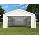 Lizzely Garden & Living Tente de réception 6x12m premium 240g/m² PE poteaux acier galvanisés Lizzely Garden & Living Tente de réception 6x12m premium 240g/m² PE poteaux acier galvanisés