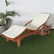 Lizzely Garden & Living Chaise longue Royale de jardin REKE avec coussin Lizzely Garden & Living Chaise longue Royale de jardin REKE avec coussin