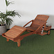 Lizzely Garden & Living Chaise longue Royale de jardin REKE avec coussin Lizzely Garden & Living Chaise longue Royale de jardin REKE avec coussin