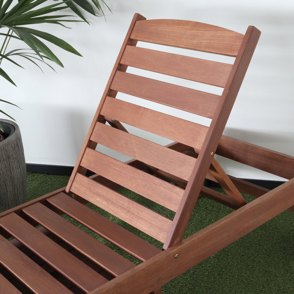 Chaise longue de jardin REKE