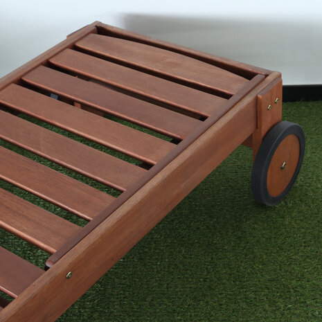 Lizzely Garden & Living Chaise longue de jardin REKE