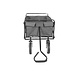 Lizzely Garden & Living Chariot pliable Gris remorque de jardin Lizzely Garden & Living Chariot pliable Gris remorque de jardin