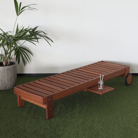 Lizzely Garden & Living Chaise longue de jardin REKE