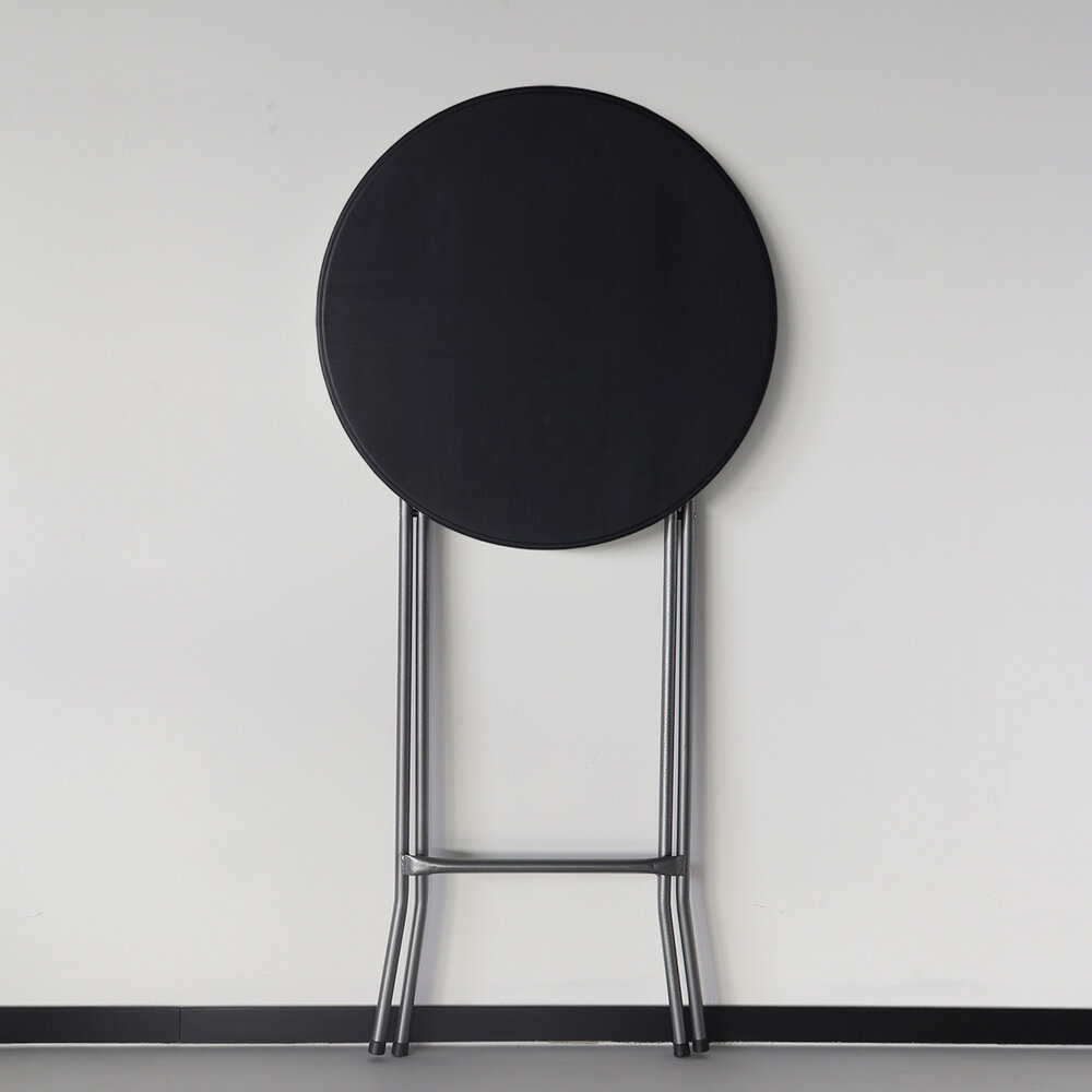 Table haute mange debout noir 60cm