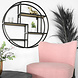 Lizzely Garden & Living Canapé-fauteuil 1 personne rose en tissu teddy Lizzely Garden & Living Canapé-fauteuil 1 personne rose en tissu teddy