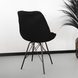 Lizzely Garden & Living Chaise de salle à manger Viga teddy noir Lizzely Garden & Living Chaise de salle à manger Viga teddy noir