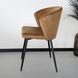 Lizzely Garden & Living Chaise de salle à manger Felix marron velours Lizzely Garden & Living Chaise de salle à manger Felix marron velours