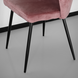 Lizzely Garden & Living Chaise de salle à manger Felix rose velours Lizzely Garden & Living Chaise de salle à manger Felix rose velours