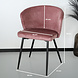 Lizzely Garden & Living Chaise de salle à manger Felix rose velours Lizzely Garden & Living Chaise de salle à manger Felix rose velours