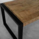 Lizzely Garden & Living Table basse en bois de manguier Danique 110cm industrielle durable en bois massif Lizzely Garden & Living Table basse en bois de manguier Danique 110cm industrielle durable en bois massif