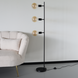 Lizzely Garden & Living Lampe sur pied de style industriel Eden noir lampadaire Lizzely Garden & Living Lampe sur pied de style industriel Eden noir lampadaire