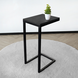 Lizzely Garden & Living Table d'appoint industrielle Jerry 69cm en bois de manguier noir Lizzely Garden & Living Table d'appoint industrielle Jerry 69cm en bois de manguier noir