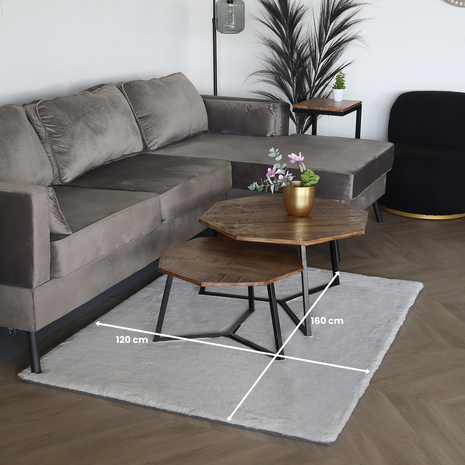 Lizzely Garden & Living Tapis 120x160cm blanc crème à poils longs Liv moelleux Lizzely Garden & Living Tapis 120x160cm blanc crème à poils longs Liv moelleux