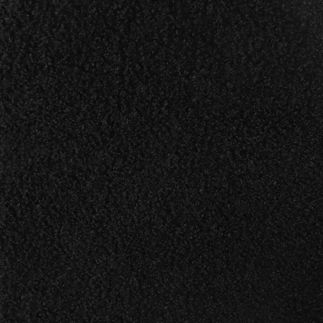 Lizzely Garden & Living Tabouret de bar Anel avec dossier en tissu teddy noir Lizzely Garden & Living Tabouret de bar Anel avec dossier en tissu teddy noir