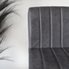 Lizzely Garden & Living Tabouret de Bar Anel avec dossier simili cuir anthracite avec pied noir chaise de bar Lizzely Garden & Living Tabouret de Bar Anel avec dossier simili cuir anthracite avec pied noir chaise de bar