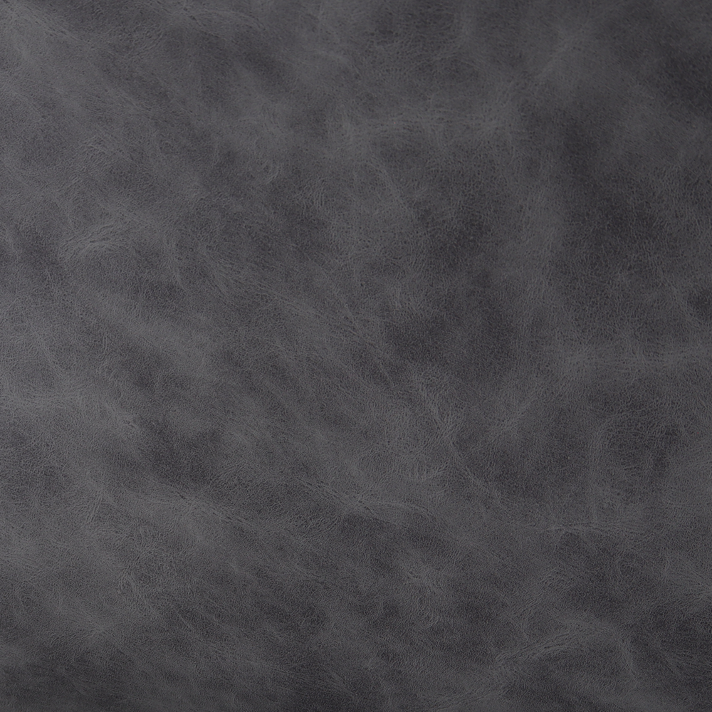 Chaise de salle à manger avec accoudoir anthracite Noor design