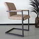 Lizzely Garden & Living Chaise de salle à manger avec accoudoir beige Noor design Lizzely Garden & Living Chaise de salle à manger avec accoudoir beige Noor design