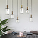 Lizzely Garden & Living Lampe suspension barre industrielle avec 6 lampes Semmy Lizzely Garden & Living Lampe suspension barre industrielle avec 6 lampes Semmy