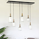 Lizzely Garden & Living Lampe suspendue industrielle avec 6 lampes Semmy Lizzely Garden & Living Lampe suspendue industrielle avec 6 lampes Semmy