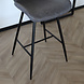 Lizzely Garden & Living Tabouret de bar Corinne style industriel anthracite Lizzely Garden & Living Tabouret de bar Corinne style industriel anthracite