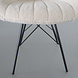 Lizzely Garden & Living Chaise de salle à manger Chesro sable avec assise en tissu teddy Lizzely Garden & Living Chaise de salle à manger Chesro sable avec assise en tissu teddy