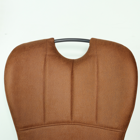 Lizzely Garden & Living Chaise de salle à manger Yara avec poignée cognac industriel Lizzely Garden & Living Chaise de salle à manger Yara avec poignée cognac industriel