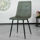 Chaise de salle à manger Catoo vert foncé