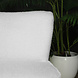 Lizzely Garden & Living Canapé-fauteuil 1 personne blanc en tissu teddy Lizzely Garden & Living Canapé-fauteuil 1 personne blanc en tissu teddy