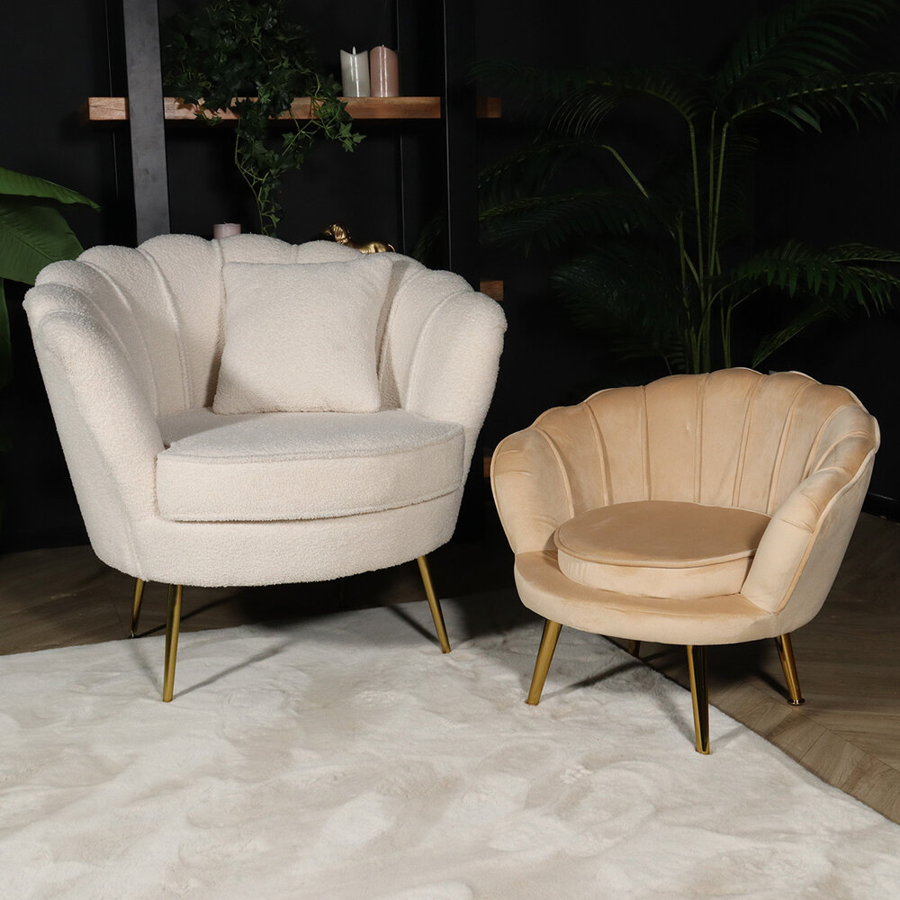 Fauteuil enfant Belle sable canapé 1 place