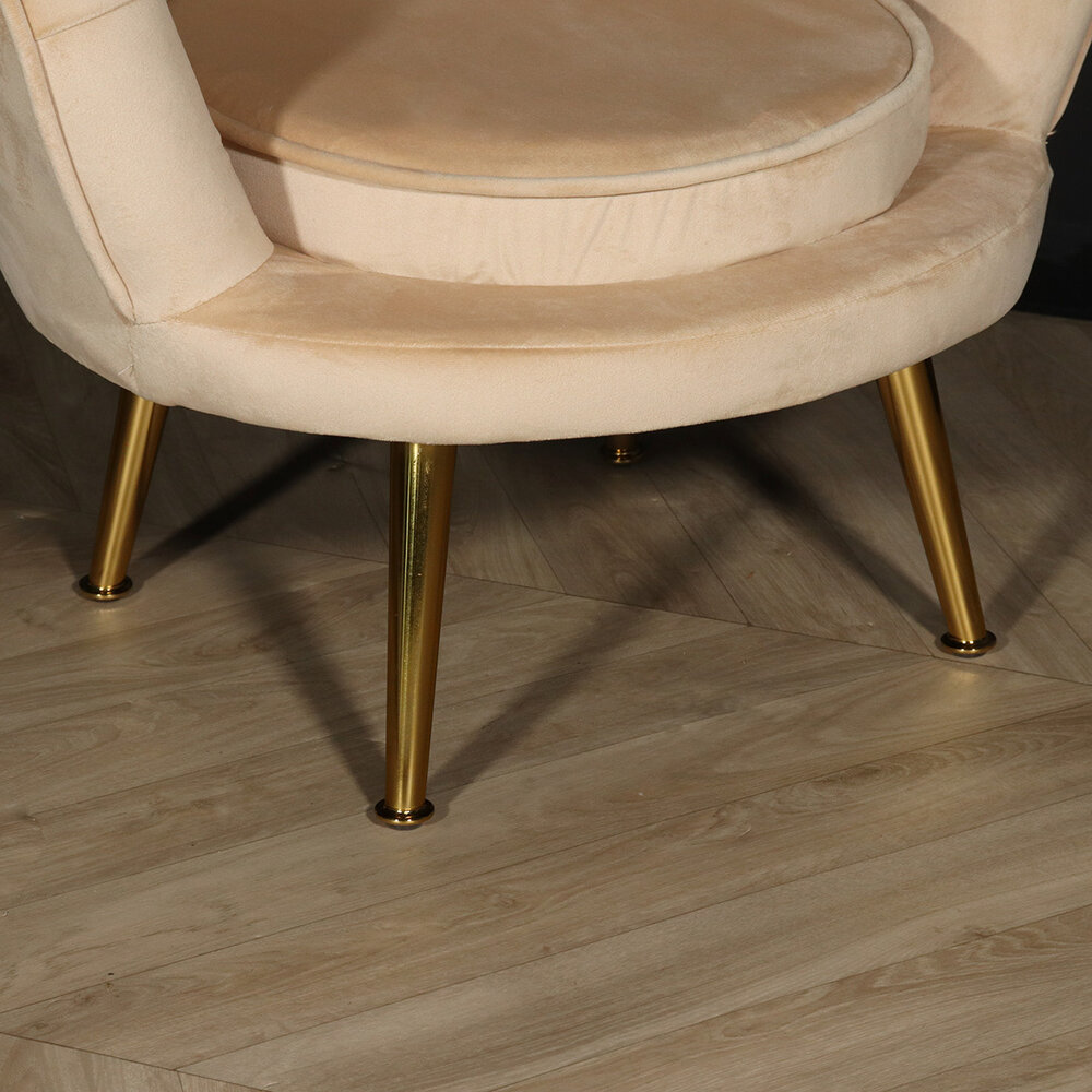 Fauteuil enfant Belle sable canapé 1 place